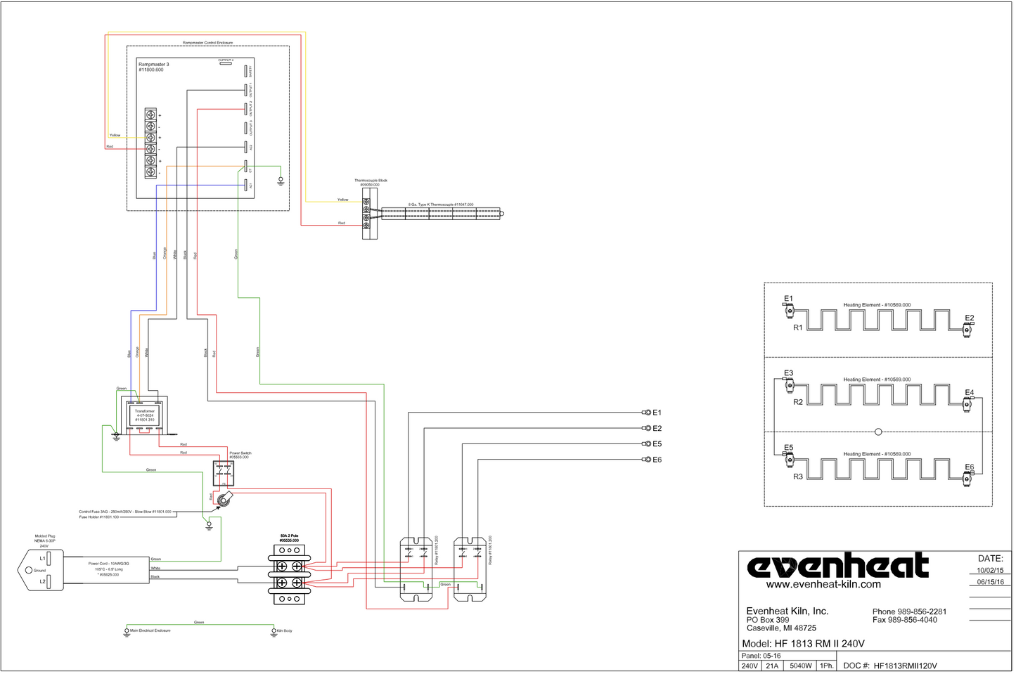 Evenheat HF 1813 Elements - Full Set