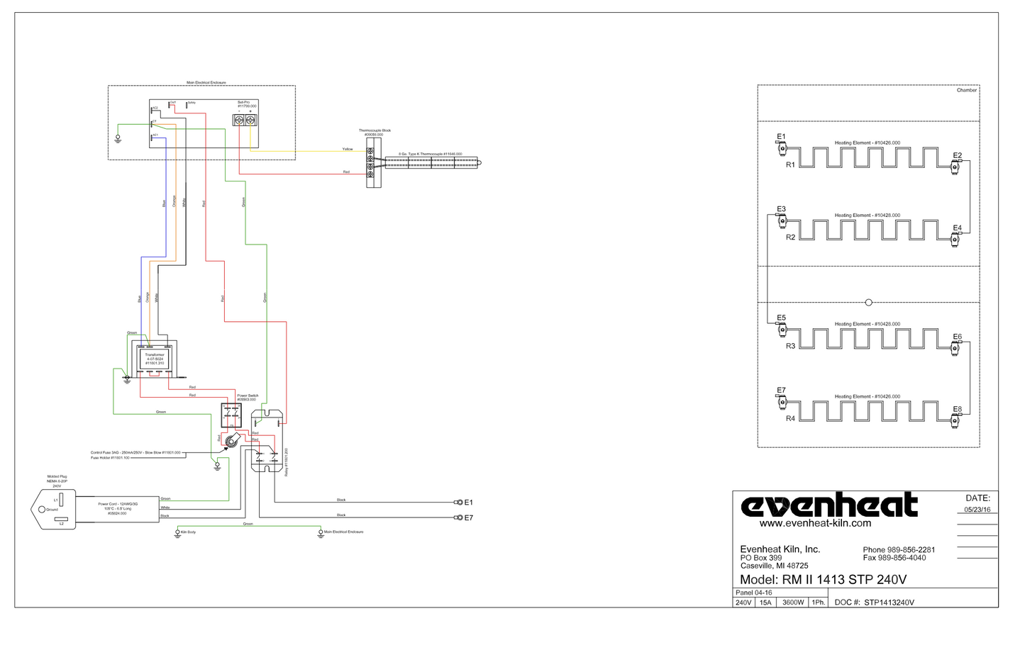 Evenheat RM2 1413 Elements - Full Set