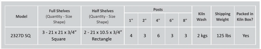 Cone Art 2327D SQ Furniture Kit