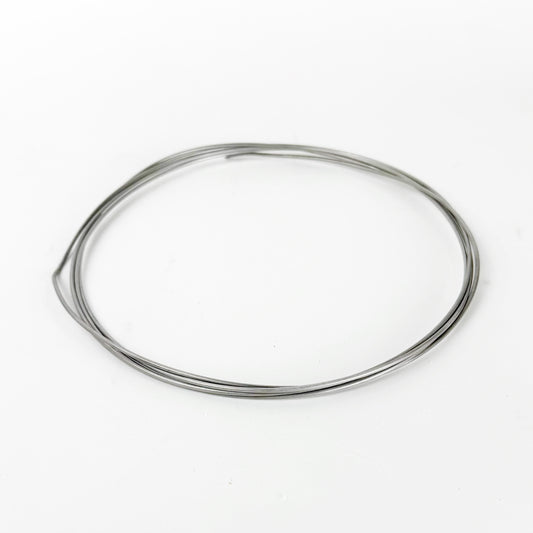 Kanthal wire is a high-resistance iron-chromium-aluminum (FeCrAl) alloy used as a heating element in kilns; scientifically, it works by resistive (Joule) heating, where electrical energy passing through the wire is converted into heat due to its high electrical resistance, while the aluminum in the alloy forms a protective alumina (Al₂O₃) oxide layer on the surface that prevents further oxidation and allows it to maintain strength at temperatures up to ~1400 °C (2550 °F).