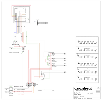 Evenheat RM2 2541 Oval Elements - Full Set