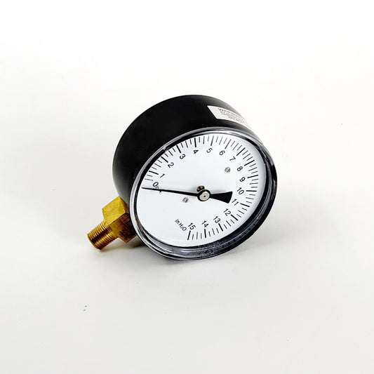Water Column Gauge is used to monitor the gas pressure for the burners. Used on most Bailey gas kilns. 
