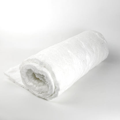 Kaowool ceramic fiber blanket that is 1" thick and 24" wide. Rated to 2600F.