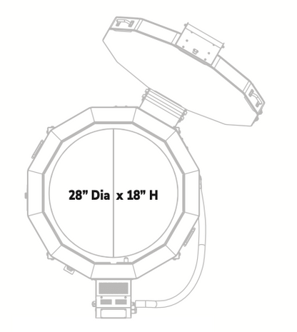 Easy-Fire E28S-3, E28M-3, JD2918-3 (3" brick)