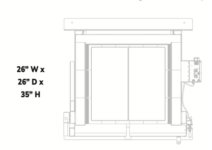 EFL 2635 Front Loading Kiln