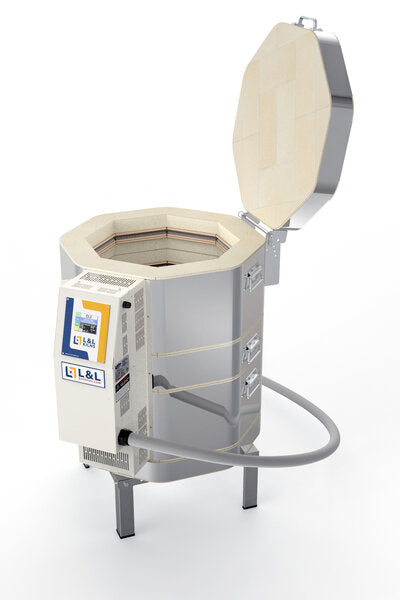 The Easy-Fire series is the L&L flagship kiln. Perfect for classrooms and potters, this kiln is full of features making it one of the easiest to install, use, and maintain.