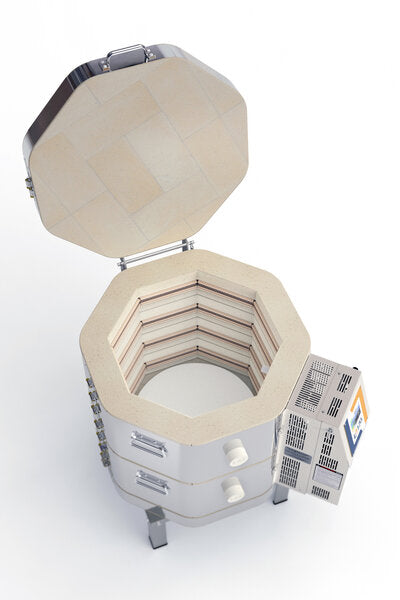The Easy-Fire series is the L&L flagship kiln. Perfect for classrooms and potters, this kiln is full of features making it one of the easiest to install, use, and maintain.