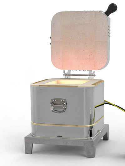 Whether you're experimenting with a new glaze or purchasing your first kiln, the L&L Plug-n-Fire kiln offers the renowned durability and features of an L&L in a versatile, compact design at an entry-level price. 