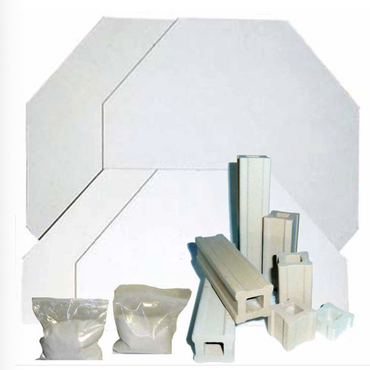 Olympic Kiln models - 1818E, 1818HE, 1823E, 1823HE, 1827E, 1827HE, MAS1818HE, MAS1823HE, DM1818HE, DM1823HE (Furniture Kit for 18" octagon kilns)
