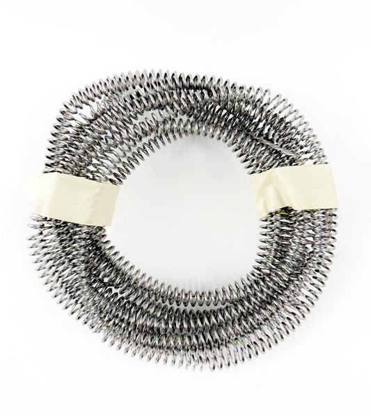 Olympic MAS2327HE Full Set of Elements. There are 6 of these elements per kiln. This kiln model has (2) Top/Bottom elements with the same resistance (ohm) value, and (4) Center elements with the same resistance. 