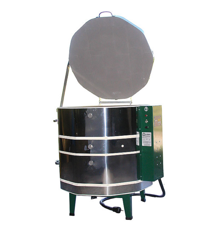 Olympic Kilns Medallion Series (MAS) are designed to save money with a green control box! All models are designed for high-fire Cone 10 and have 3" brick for energy consummation and efficiency.