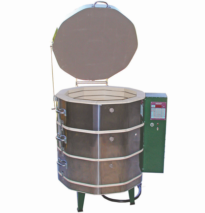 Olympic Kilns Medallion Series (MAS) are designed to save money with a green control box! All models are designed for high-fire Cone 10 and have 3" brick for energy consummation and efficiency.