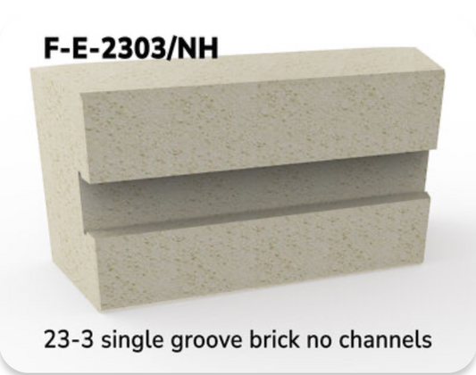 L&L 10 Sided No Element Holder Side Brick - 3"