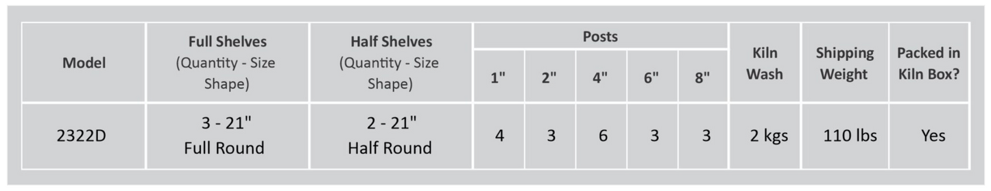 Cone Art 2322D Round Kiln