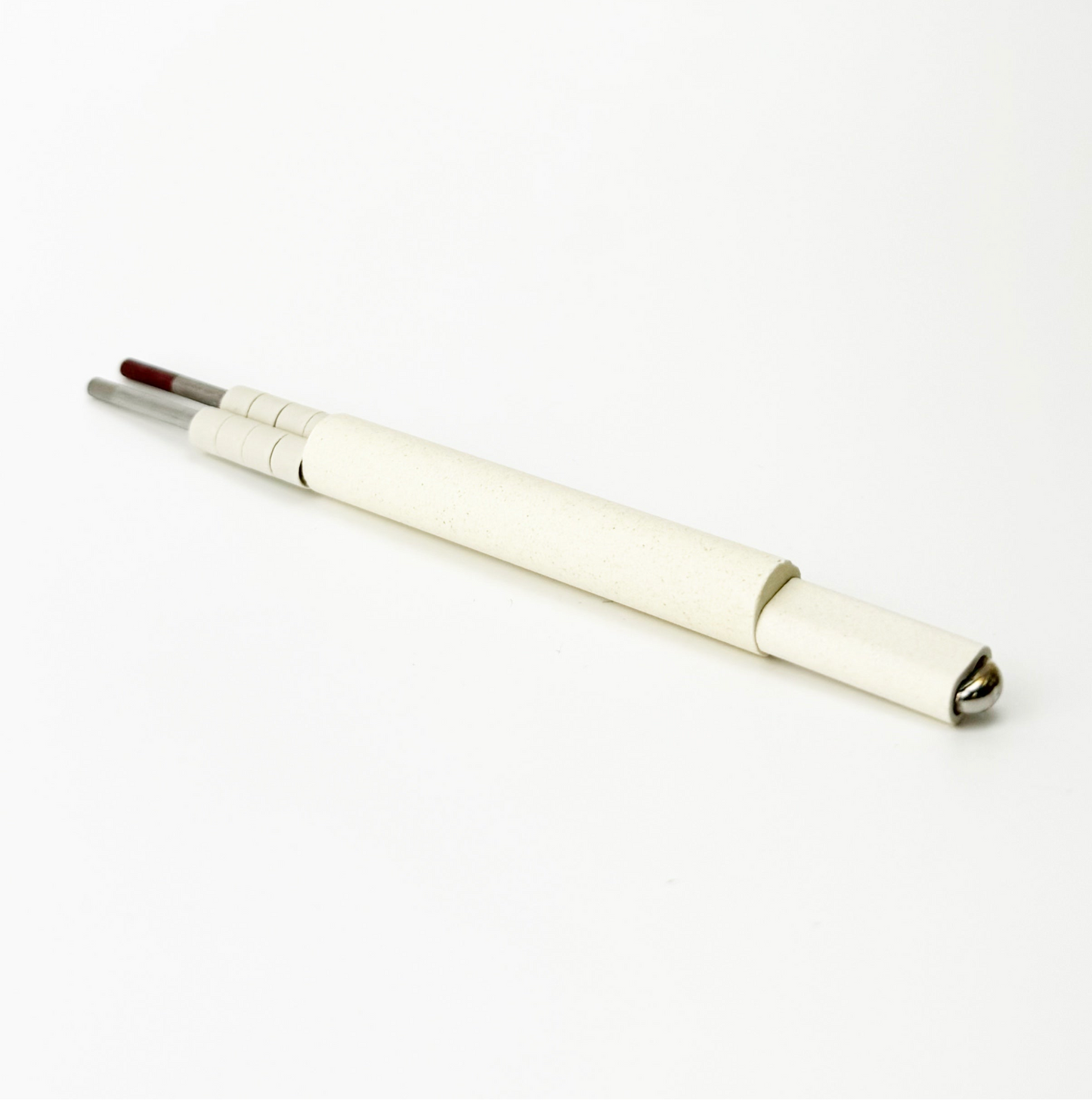 Skutt Type-K Thermocouple. Replacement thermocouple for Skutt kiln models. 
Skutt KM818, Skutt KM818-3, Skutt KM822, Skutt KM822-3, Skutt KM1018, Skutt KM1018-3, Skutt KM1022, Skutt KM1022-3, Skutt KM1027, Skutt KM 1027-3, Skutt KM 1218, Skutt KM1218-3, Skutt KM1222, Skutt KM1222-3, Skutt KM1227, Skutt KM1231, Skutt KM 1227-3, Skutt KMT 1227-3 PK, Skutt 1231-3 PK, Skutt 1427-3 PK, Skutt KMT-1627-3 PKLF, Skutt KM1627PK.