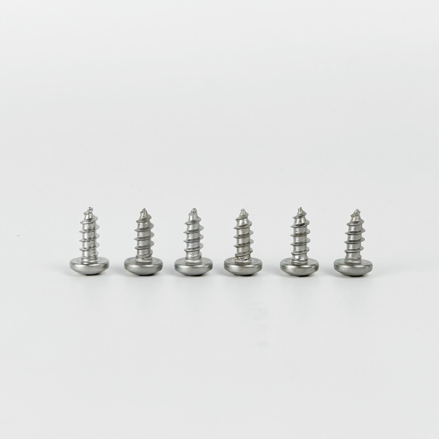 Standard sheet metal screws used on control box and exterior hardware on L&L kilns.