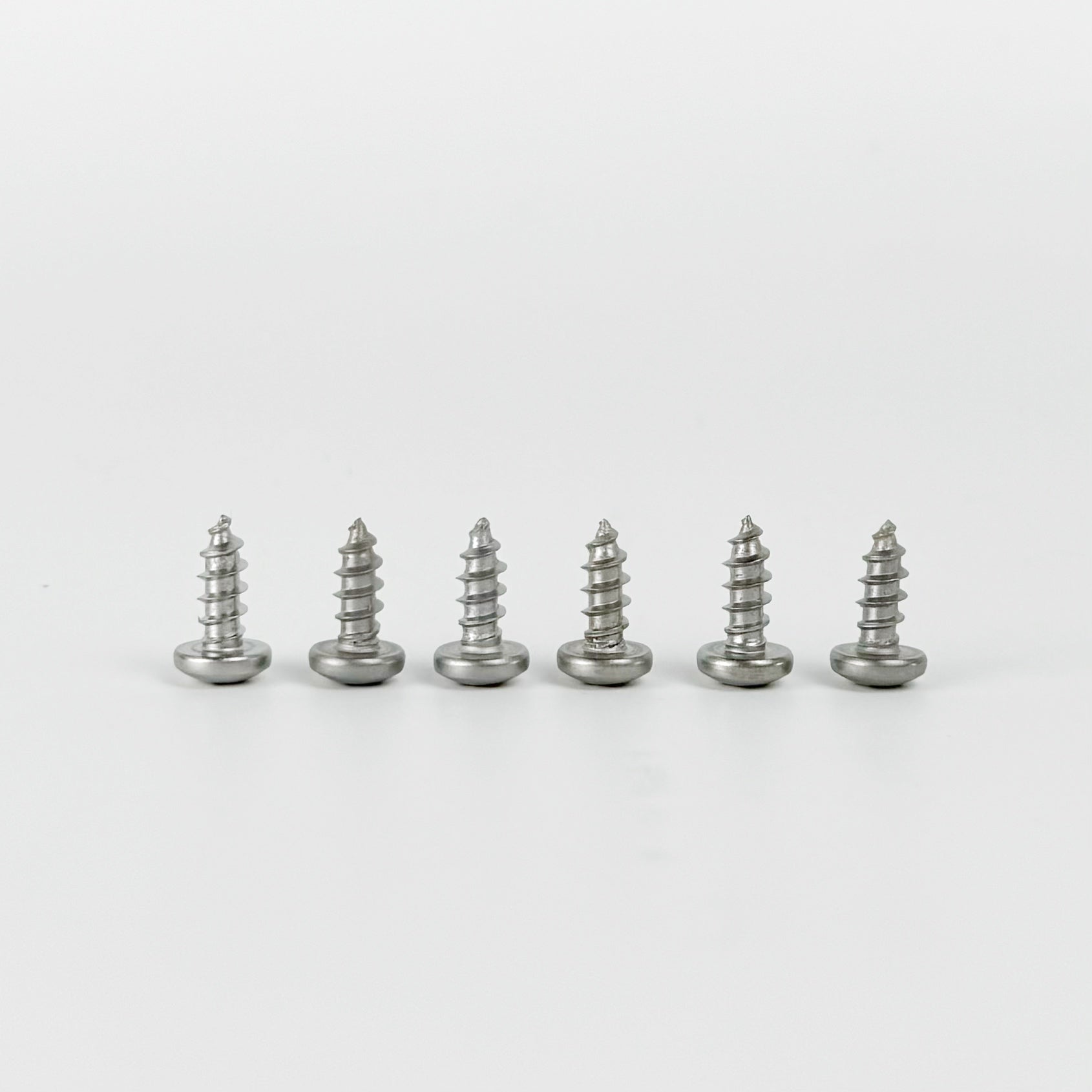 Standard sheet metal screws used on control box and exterior hardware on L&L kilns.