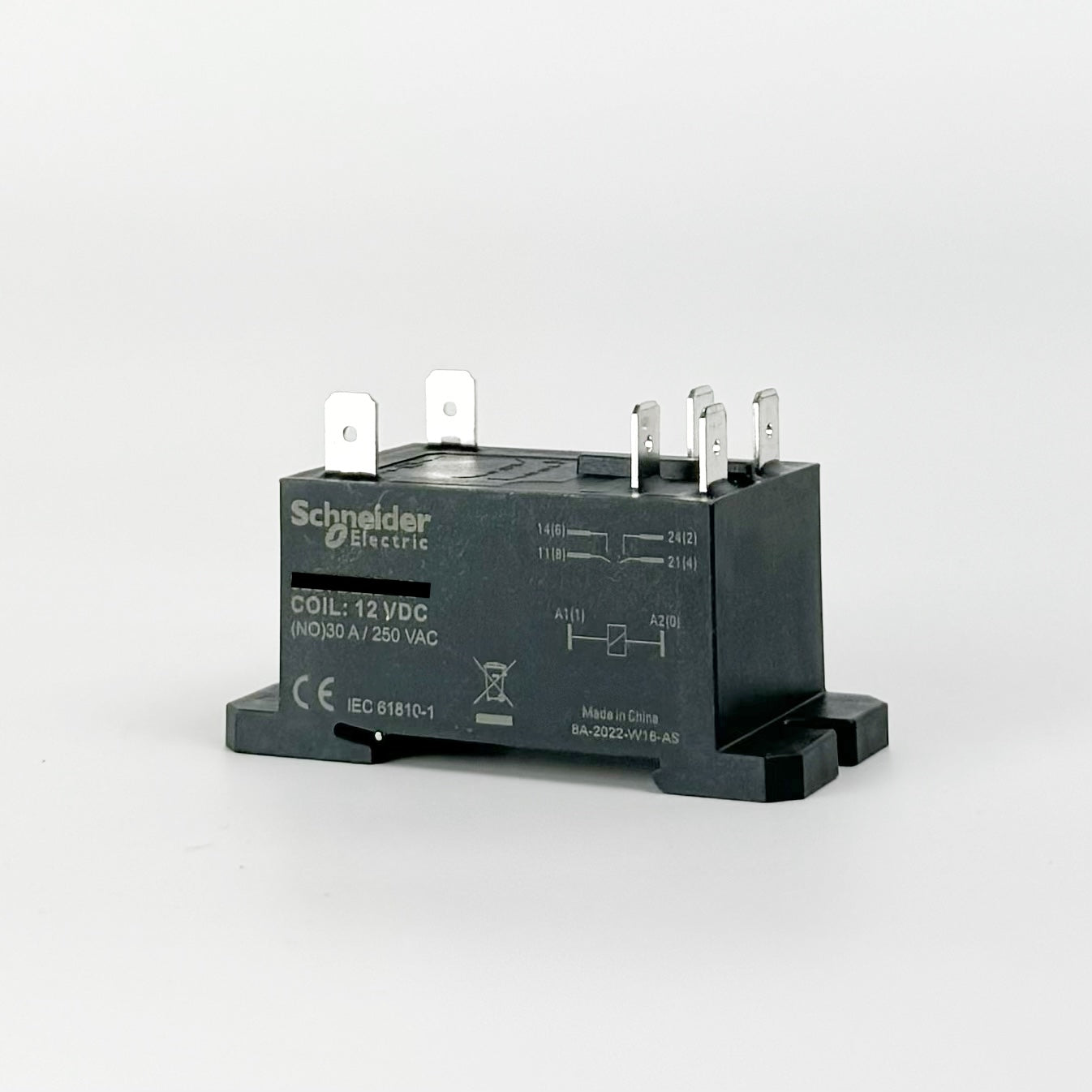 Power relays are typically found in most digitally controlled kilns and are used to control the flow of electricity to the heating elements. A 12V relay in an electric kiln uses a low-voltage control signal to safely switch the kiln’s high-voltage heating elements on and off. Better: Original equipment for many leading kiln manufacturers. 