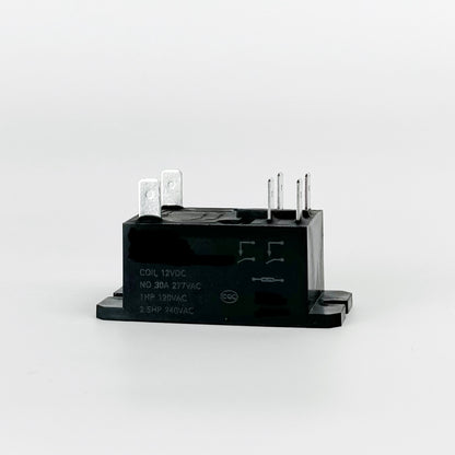 12V, 30 amp power relays work in both 240V and 208V digitally controlled kilns. AKP offers three tiers of Universal Power Relays this is classified as Good because it is the economy version. Good: Economy grade - used and tested in all leading kiln manufactures 